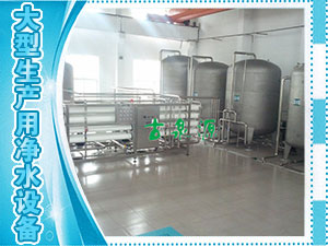 大型水廠生產(chǎn)用凈水設(shè)備